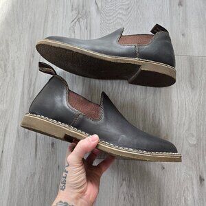 Blundstone | brown leather sporty gorpcore slip-on ankle boots | MENS 10.5